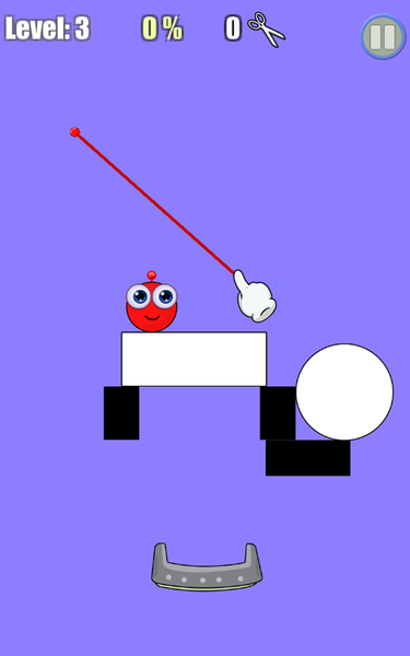 Cut the Blocks - Gameplay image of android game