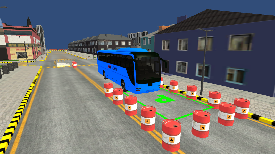 Bus game ۳d ۲۰۲۵ bus parking - عکس بازی موبایلی اندروید
