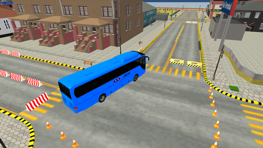 Bus game ۳d ۲۰۲۵ bus parking - عکس بازی موبایلی اندروید