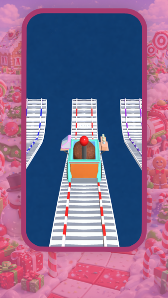 Candy Race Launcher - Image screenshot of android app