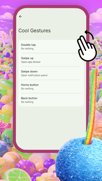 Candy Race Launcher - Image screenshot of android app