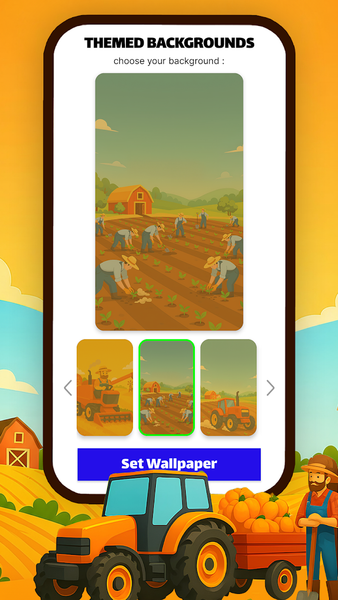 Crazy Farmer Launcher - Image screenshot of android app