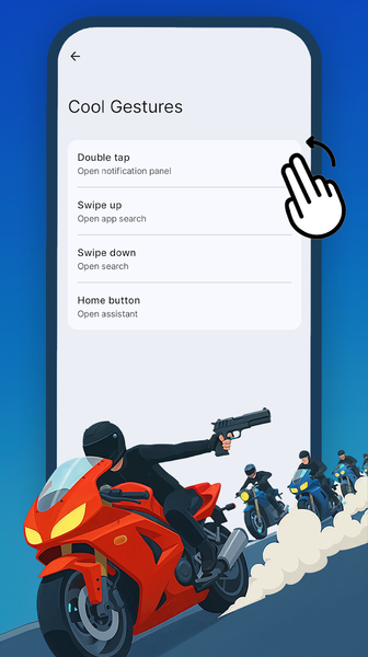 Gun Chase Launcher - عکس برنامه موبایلی اندروید