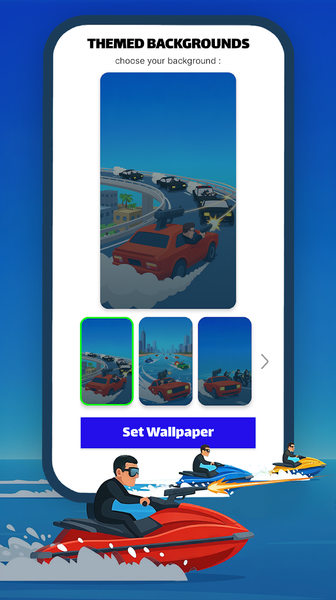 Gun Chase Launcher - عکس برنامه موبایلی اندروید