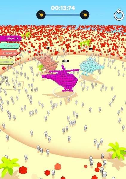 Human Army - Gameplay image of android game