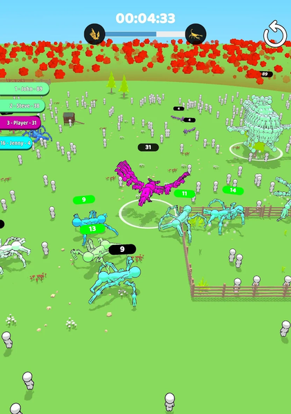 Human Army - Gameplay image of android game