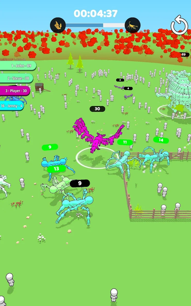 Human Army - Gameplay image of android game