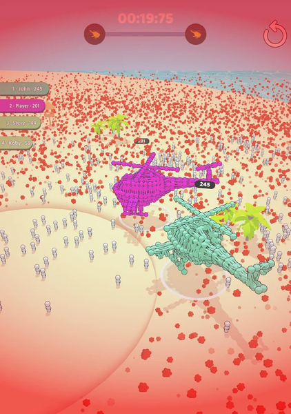 Human Army - Gameplay image of android game