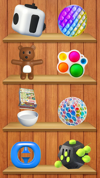Fidget Toys 3D Antistress Asmr - عکس بازی موبایلی اندروید