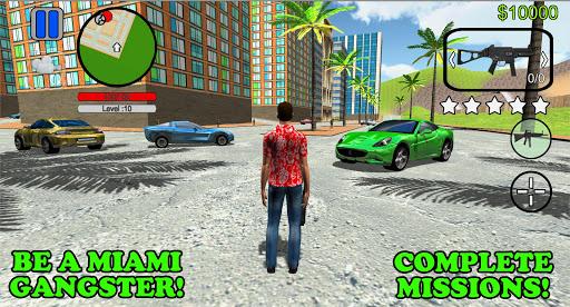 Grand Miami Gangster: Real Crime - Gameplay image of android game