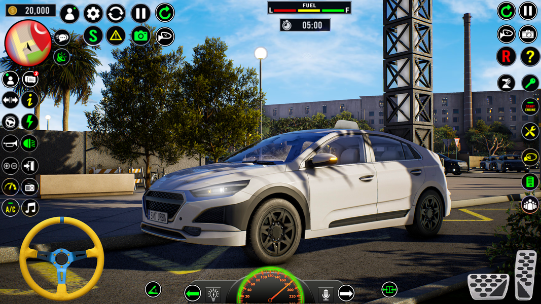 Gangster Car Driving Simulator - Gameplay image of android game
