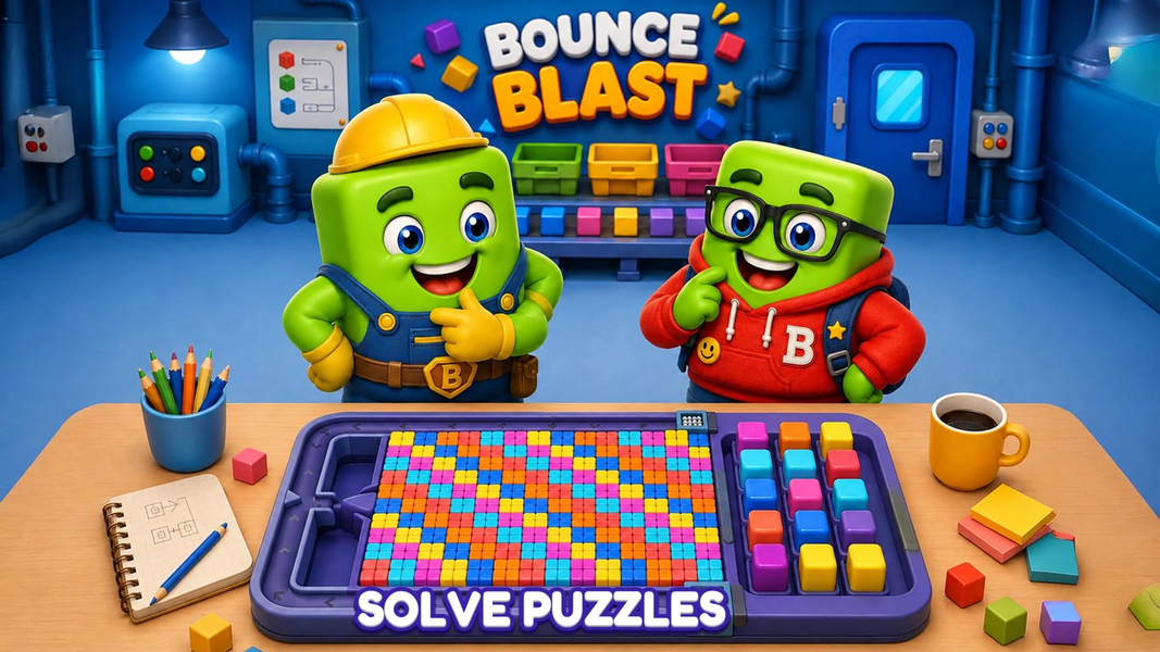 Bounce Blast - عکس بازی موبایلی اندروید