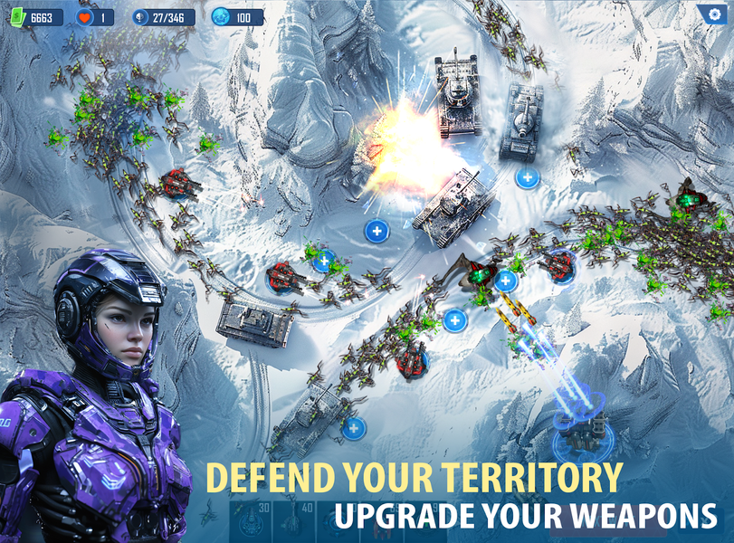 Tower Defense Legend 5 Pro - Gameplay image of android game