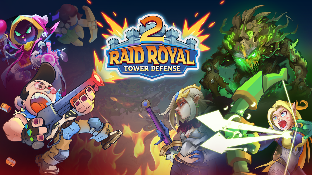 Raid Royal 2: TD Battles - Gameplay image of android game
