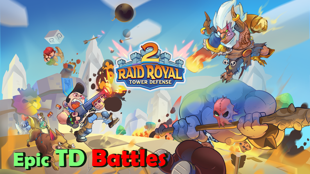 Raid Royal 2: TD Battles - Gameplay image of android game