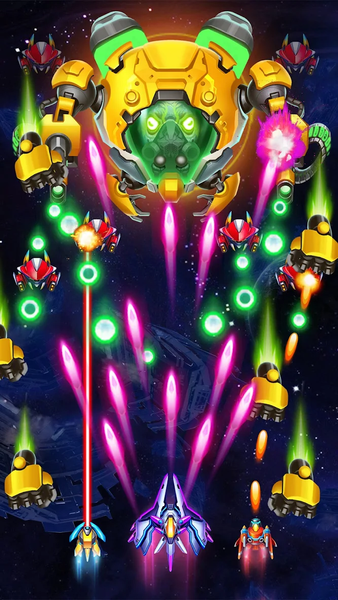 WindWings 2: Galaxy Revenge - Gameplay image of android game