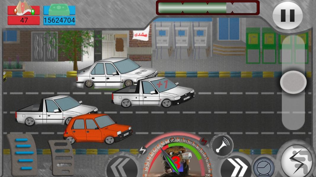 Brake line - Gameplay image of android game