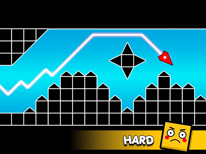 Geometry Vibes - Gameplay image of android game