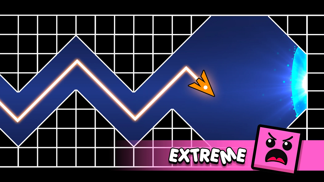 Geometry Vibes - Gameplay image of android game