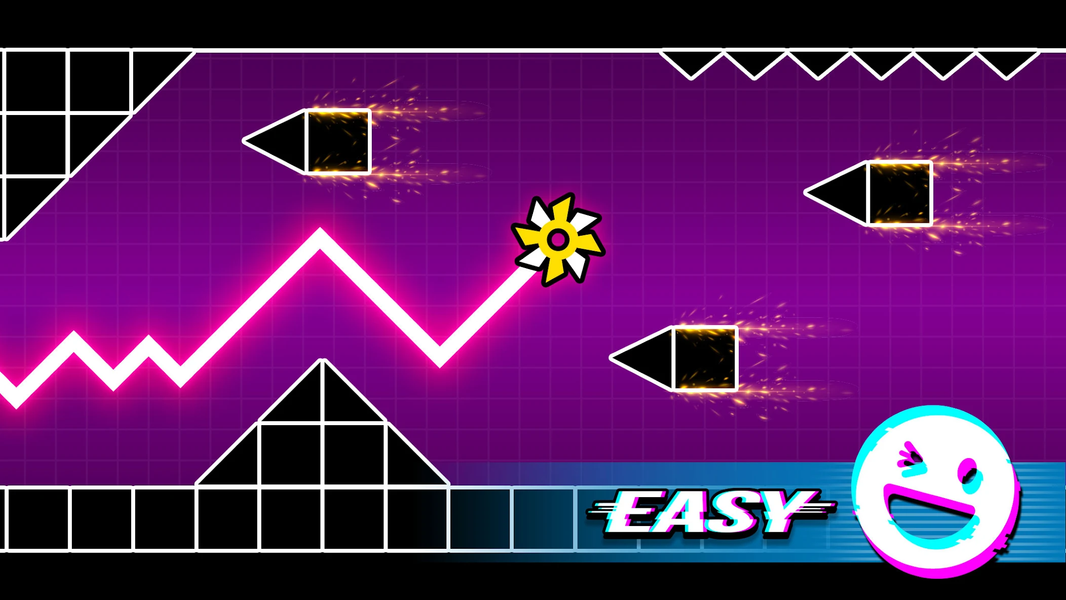 Geometry Vibes X-Ball - Gameplay image of android game