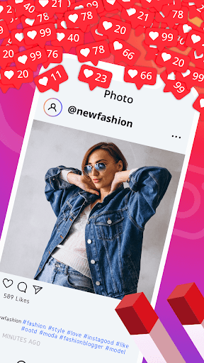 Get Real Followers and Likes: Insta Story Maker - Image screenshot of android app