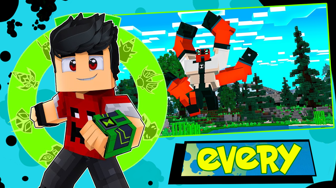 Power of Aliens mod for mcpe - عکس بازی موبایلی اندروید