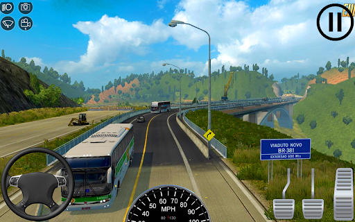 Euro Coach Bus Simulator Games - عکس بازی موبایلی اندروید