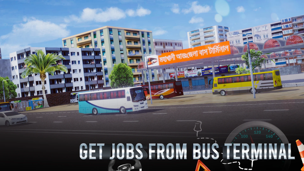 Bus Simulator Bangladesh - Gameplay image of android game