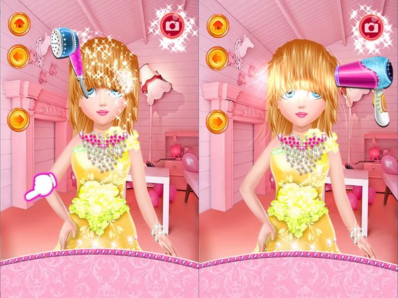 Hairstyle Fashion Girls Salon - Gameplay image of android game