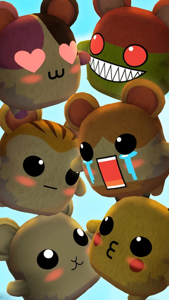 Kawaii Hamster Run - Fun race - Gameplay image of android game