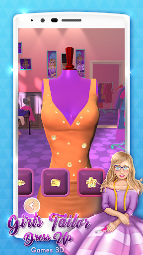 Girls Tailor Dress Up Games 3D - عکس برنامه موبایلی اندروید