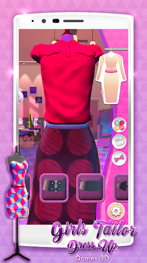 Girls Tailor Dress Up Games 3D - عکس برنامه موبایلی اندروید