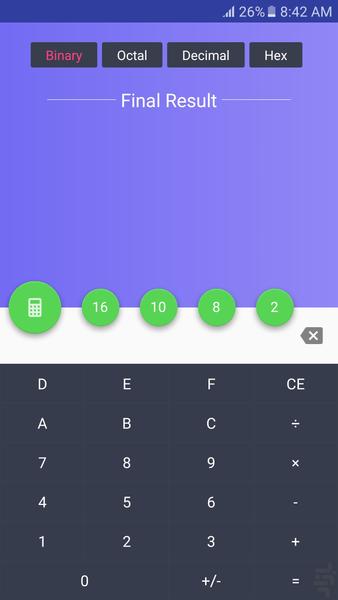 باینری ماشین - Image screenshot of android app