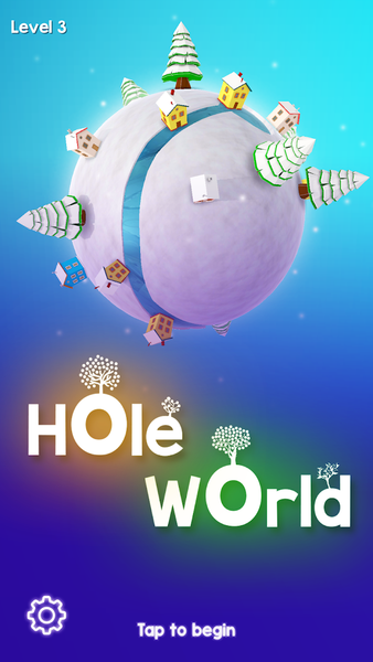 Hole World - Gameplay image of android game