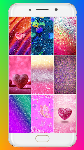 Glitter Wallpaper HD - Image screenshot of android app