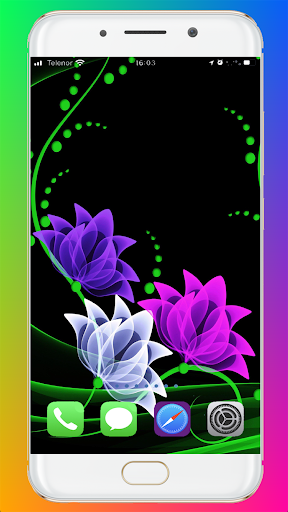 Glowing Wallpaper HD - Image screenshot of android app