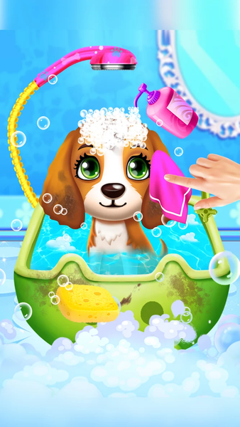 Puppy Daycare & Salon Game - Gameplay image of android game