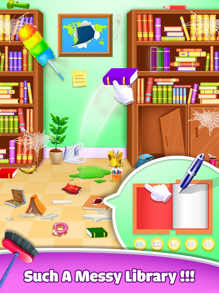 House Cleaning Game - عکس بازی موبایلی اندروید