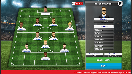 Club Soccer Director 2020 - Soccer Club Manager - Gameplay image of android game