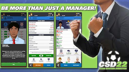 Club Soccer Director 2022 - Image screenshot of android app