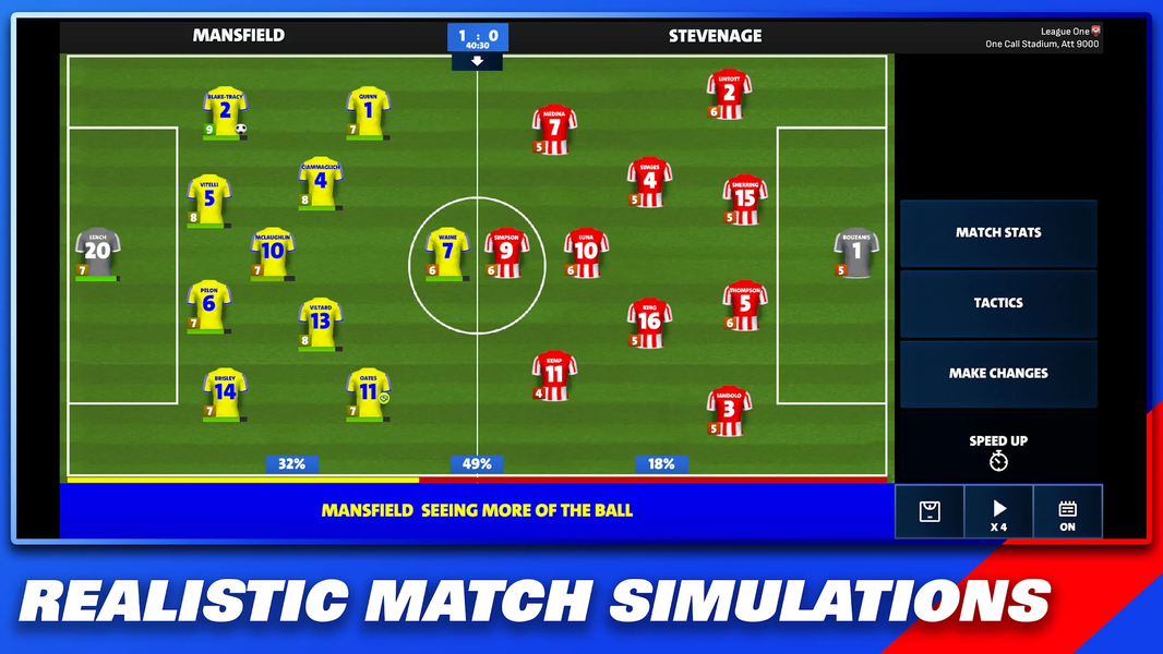 First Team Manager 2026 - Gameplay image of android game