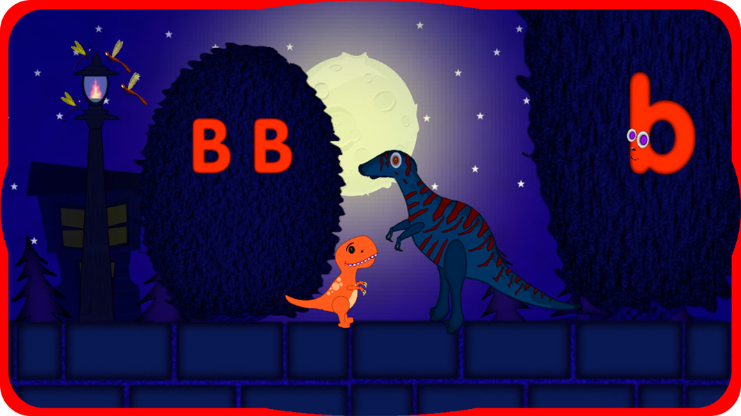 Dino ABC and puzzles - عکس برنامه موبایلی اندروید