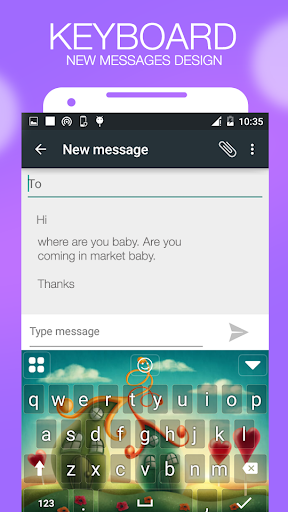 Keyboard New - Image screenshot of android app