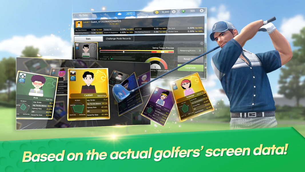 GOLFZON M:NEXT ROUND - Gameplay image of android game