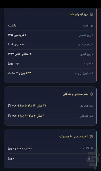 Gozar Omr | Life Timeline - Image screenshot of android app