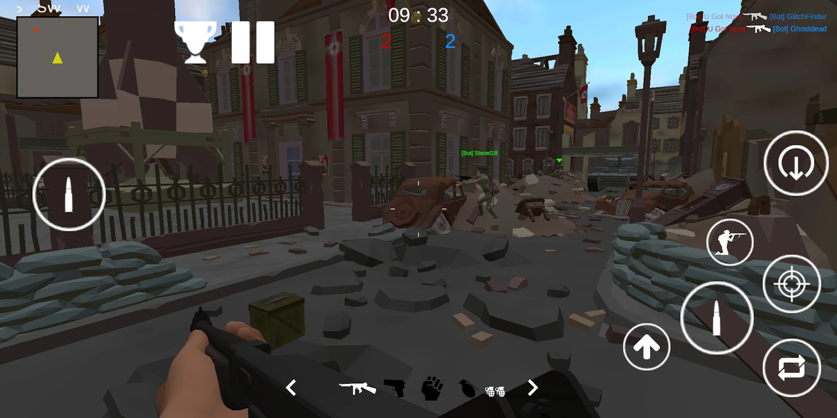 Allied: WW۲ FPS - عکس بازی موبایلی اندروید