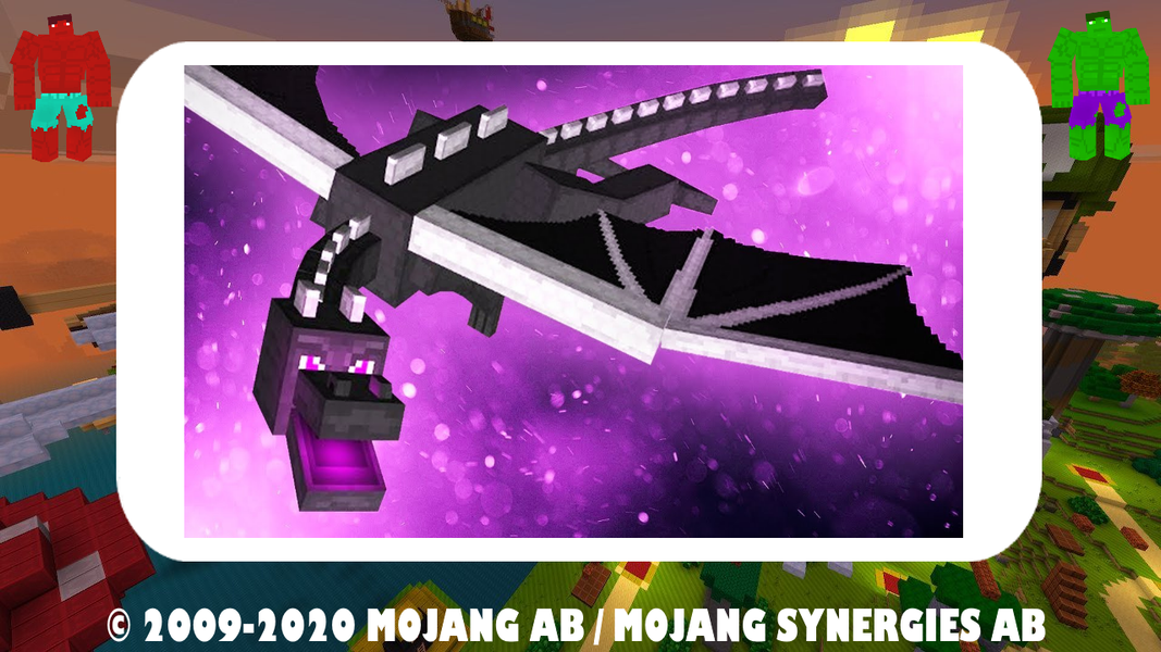 Dragon Ender Morph : MOD MCPE - Gameplay image of android game