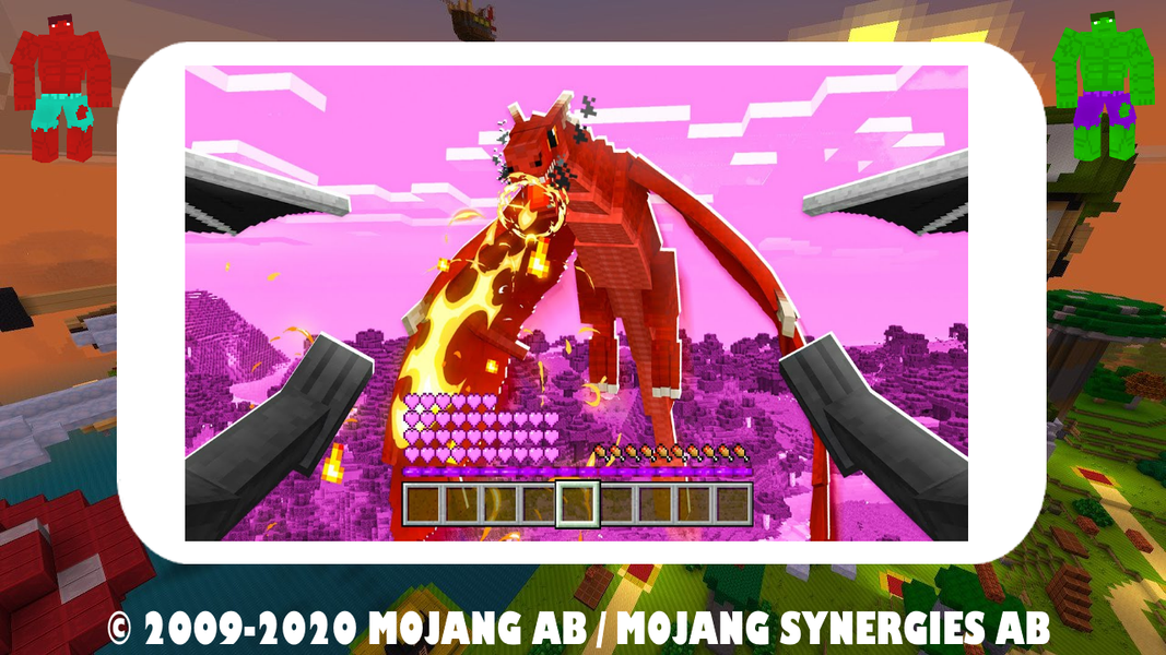 Dragon Ender Morph : MOD MCPE - Gameplay image of android game