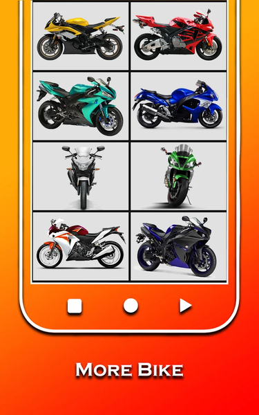 Bike photo editor: frames - Image screenshot of android app