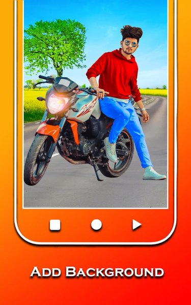Bike photo editor: frames - Image screenshot of android app